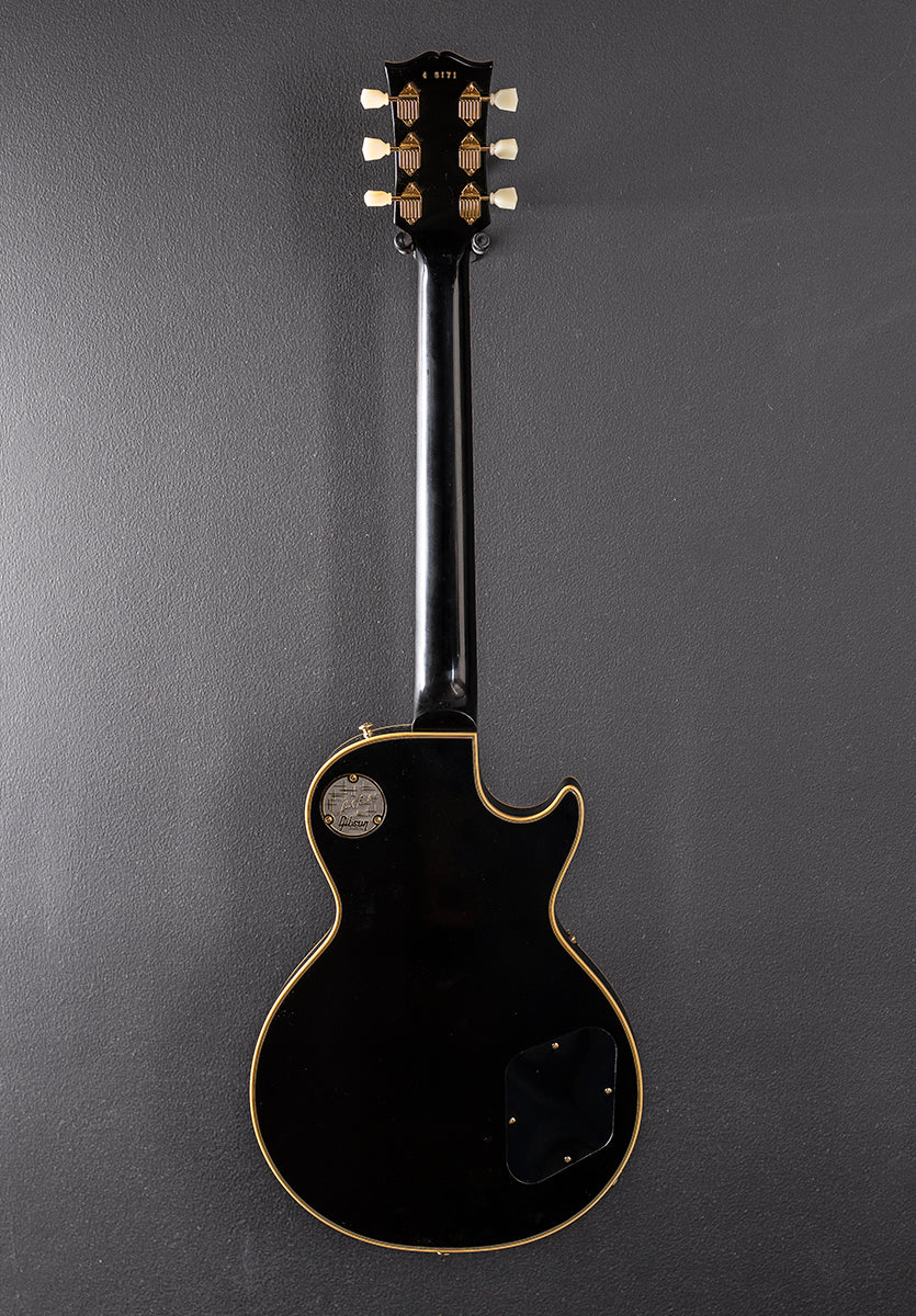 1954 Les Paul Custom Staple Pickup Reissue Left Hand - VOS Ebony - Image 5