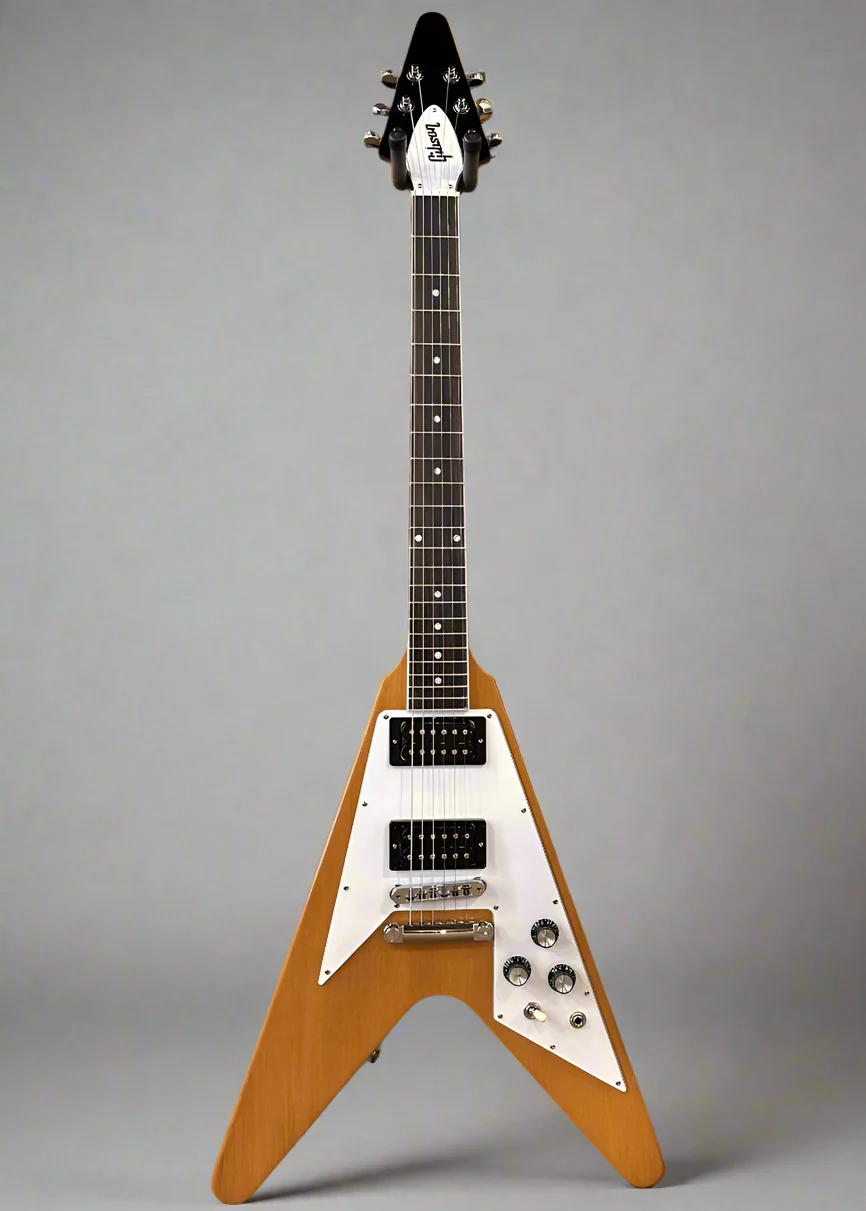 70ās Flying V - Antique Natural - Image 3