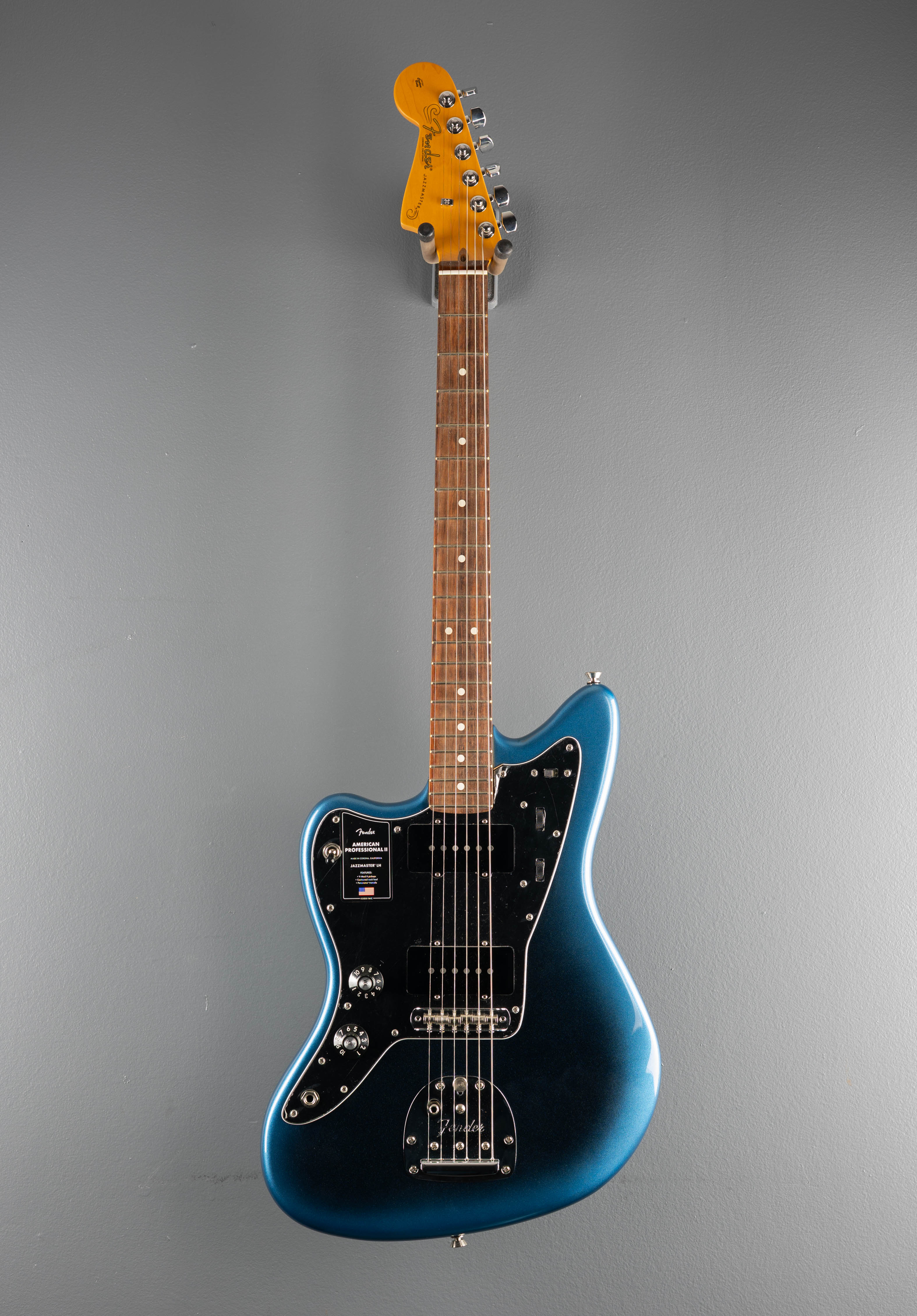 American Professional II Jazzmaster Left Hand – Dark Night w/Rosewood - Image 3