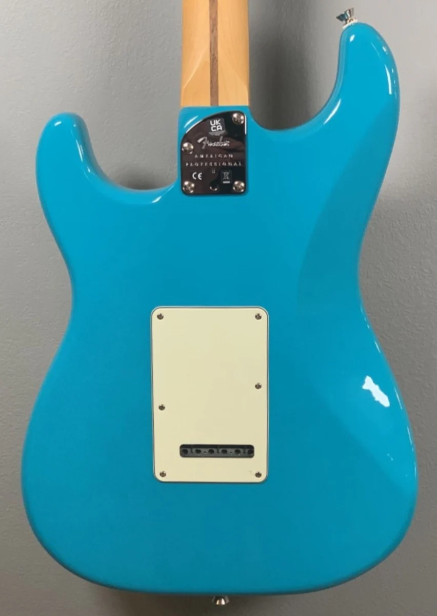 AMERICAN PROFESSIONAL II STRATOCASTERĀ®- Miami Blue - Image 4