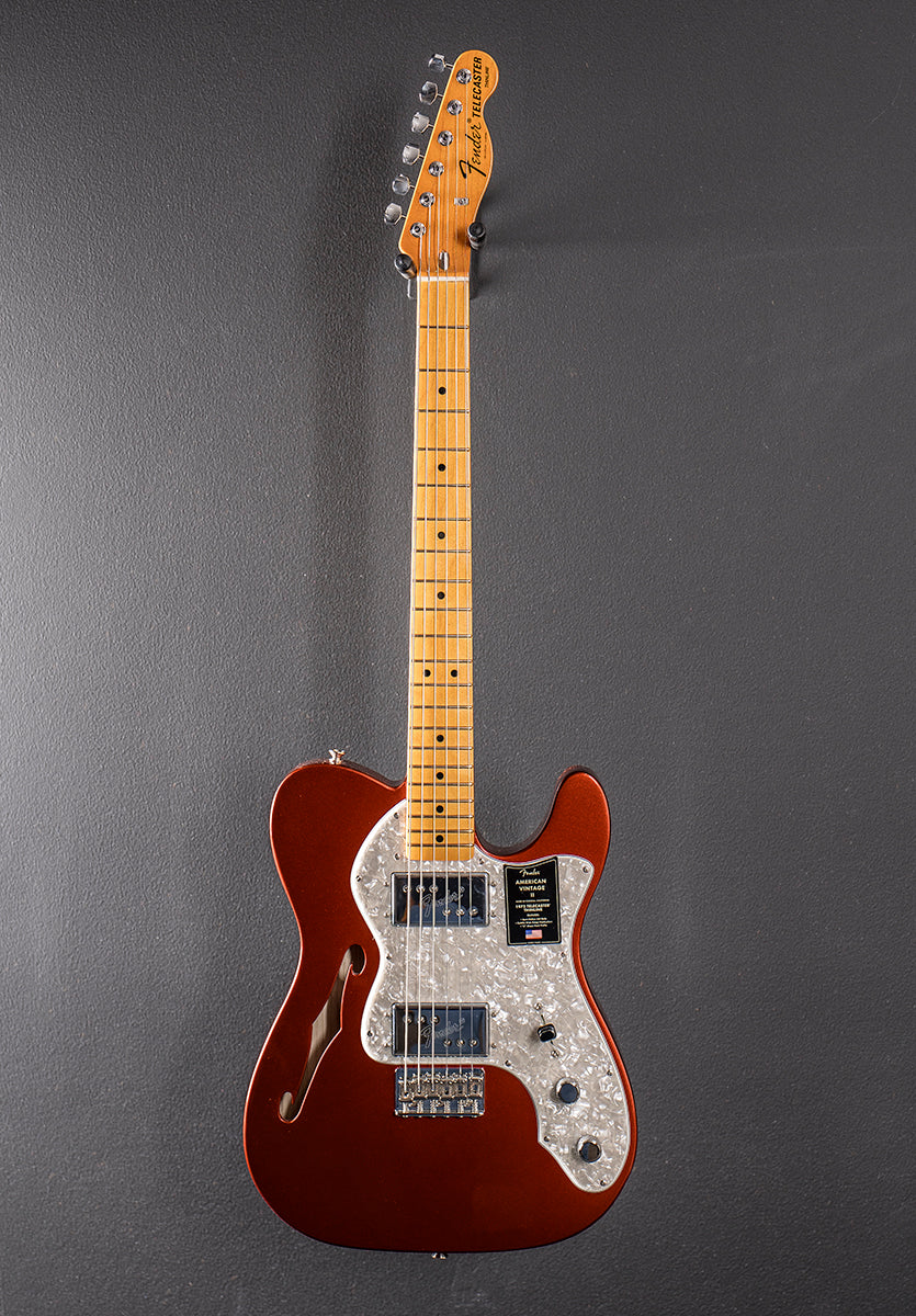 American Vintage II 1972 Telecaster Thinline - Candy Apple Red - Image 3