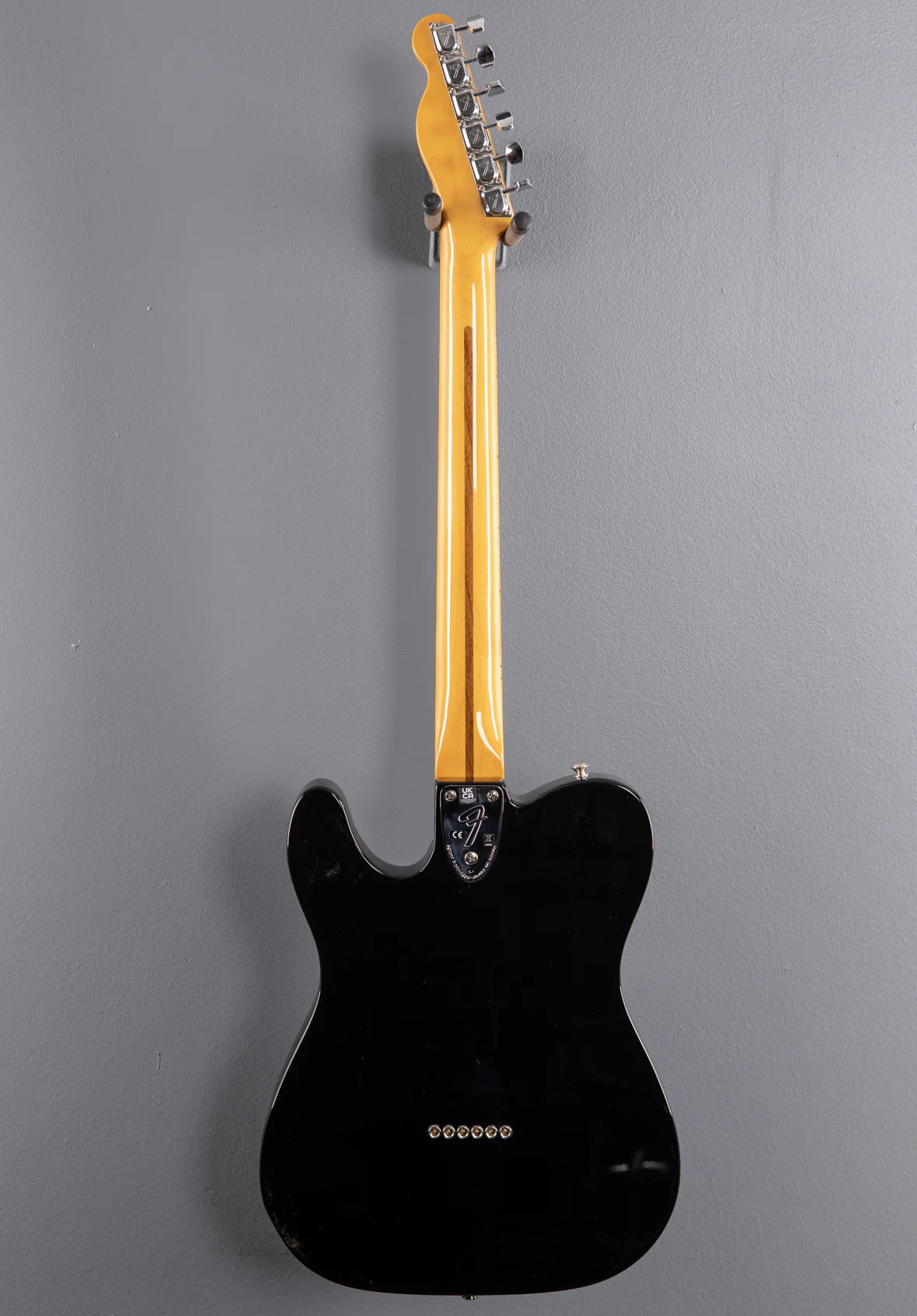 American Vintage II 1977 Telecaster Custom - Black w/Maple - Image 5