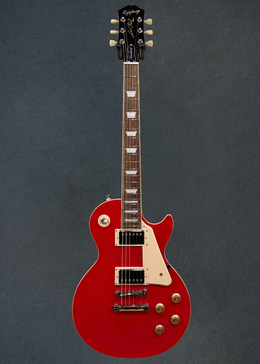 "Inspired by Gibson Collection" Les Paul Standard 50's - Cardinal Red - Image 3