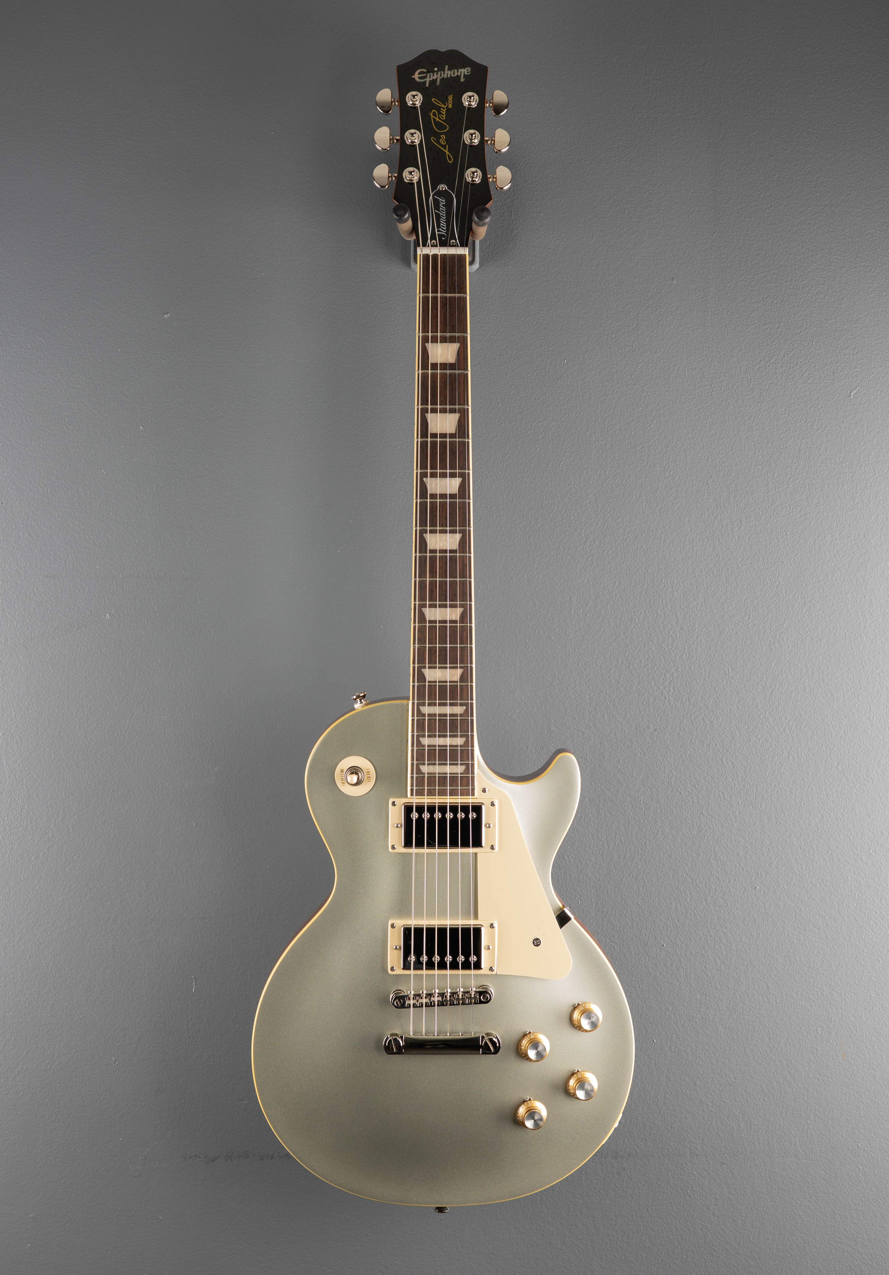 "Inspired by Gibson Collection" Les Paul Standard 60’s - Silver Mist - Image 3