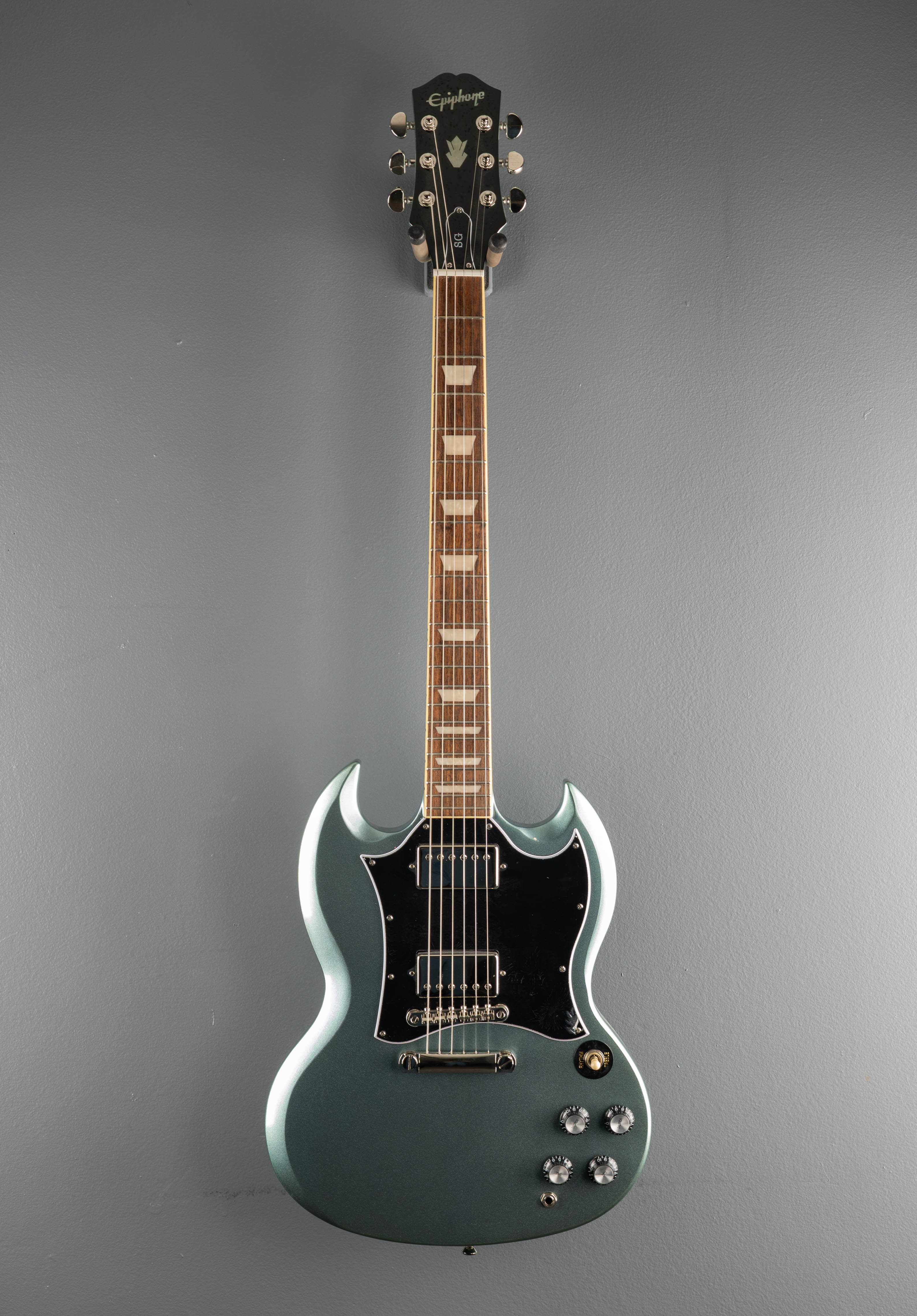 "Inspired by Gibson Collection" SG Standard - Pelham Blue - Image 3