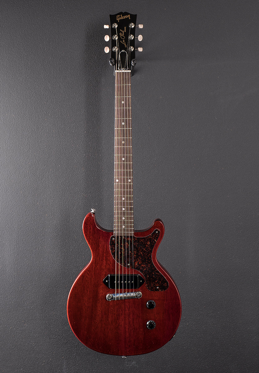 Les Paul Junior Double Cutaway - Vintage Cherry w/Tortoise Pickguard - Image 3
