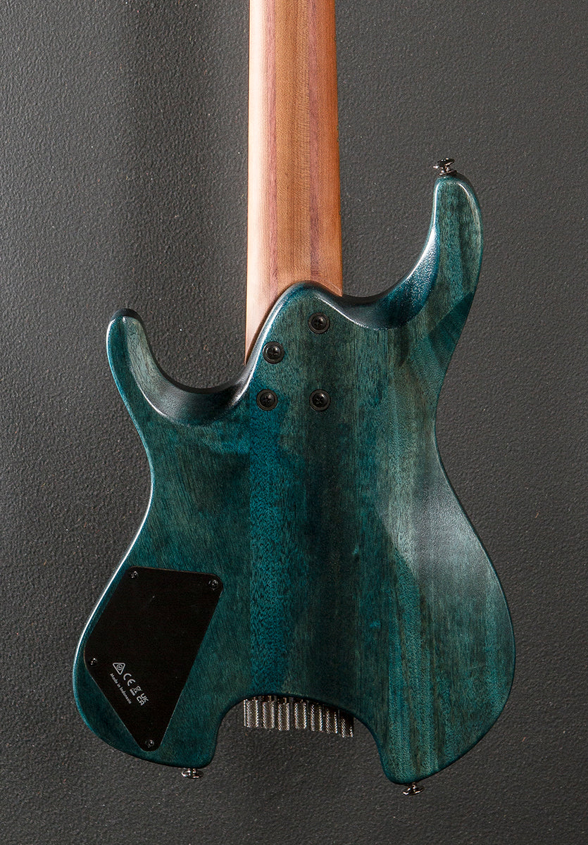 Q547PB 7 String - Cosmic Blue Low Gloss - Image 4