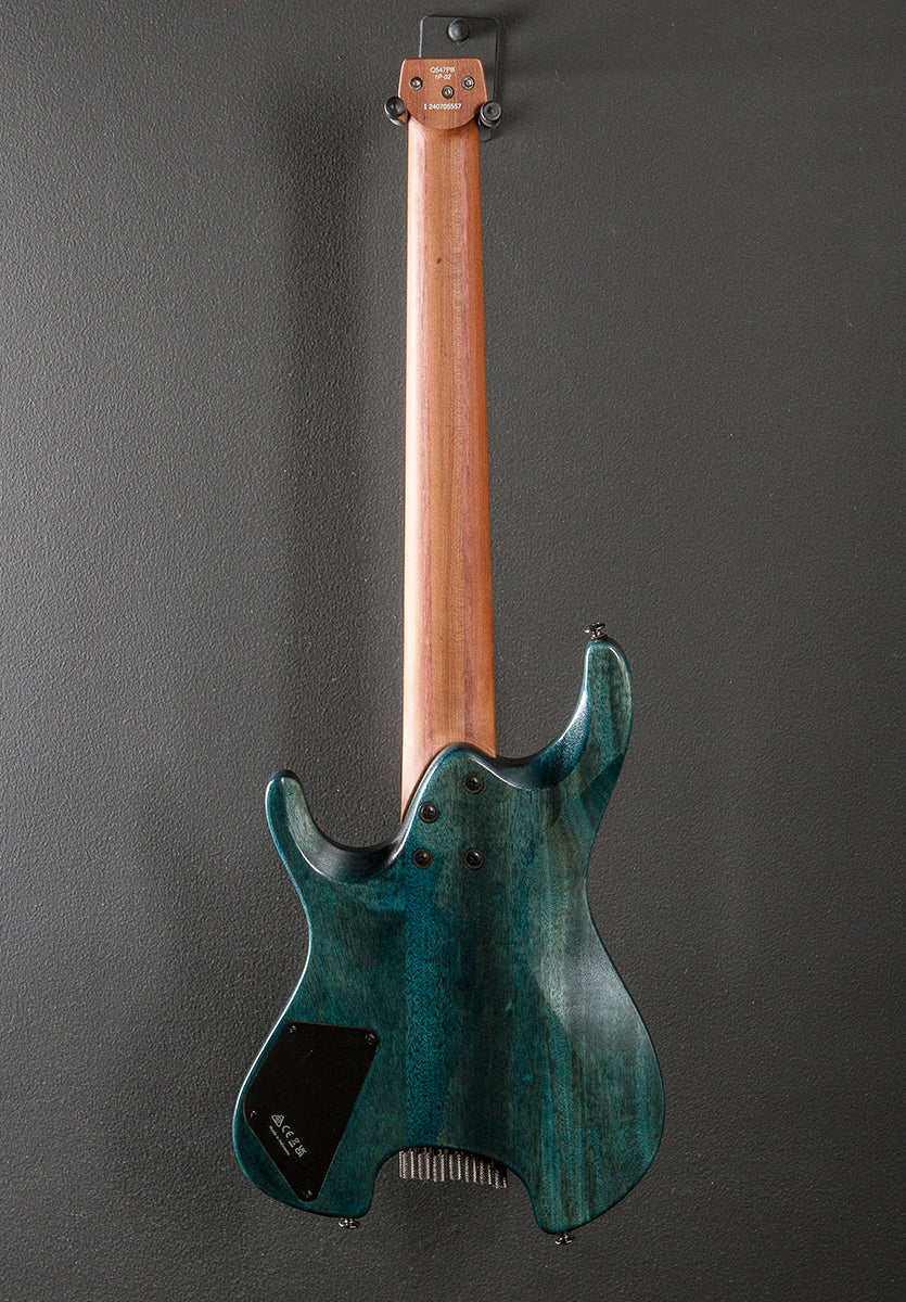 Q547PB 7 String - Cosmic Blue Low Gloss - Image 5