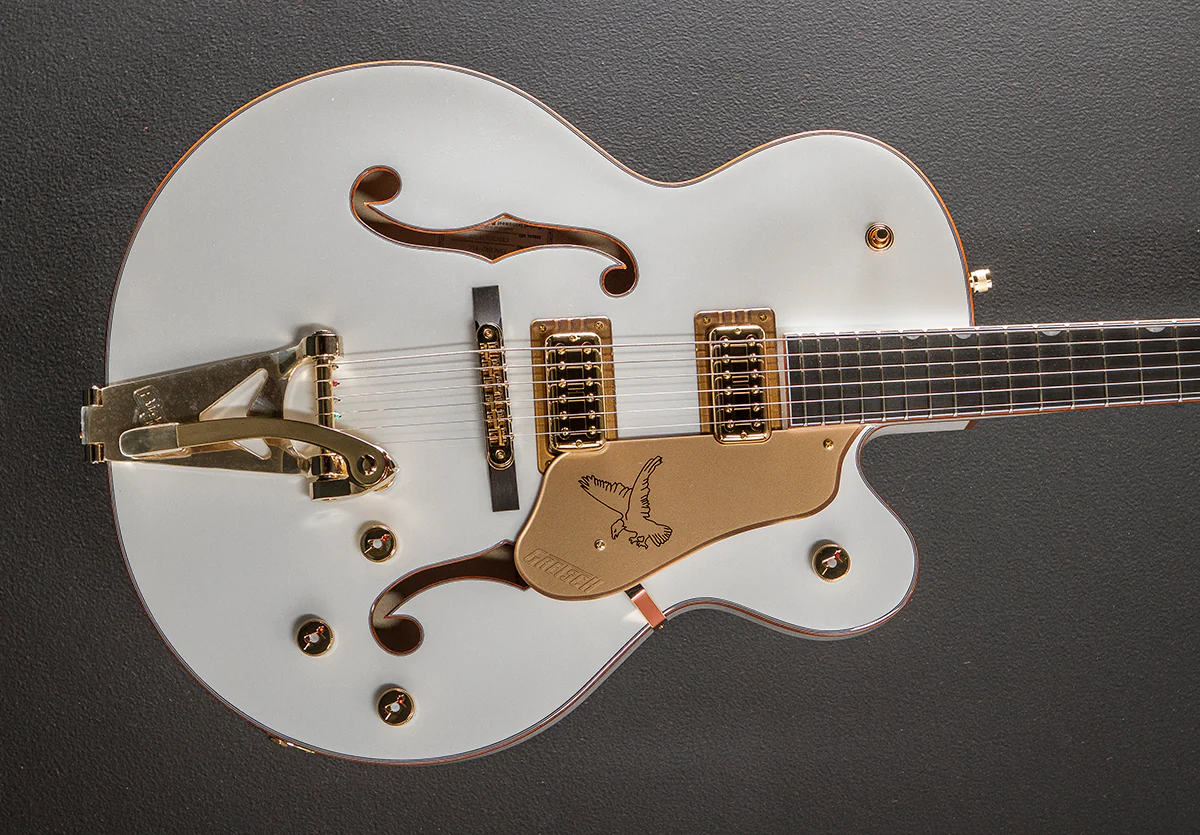 Synchromatic Falcon Hollow Body Single-Cut w/Bigsby - Snowcrest White